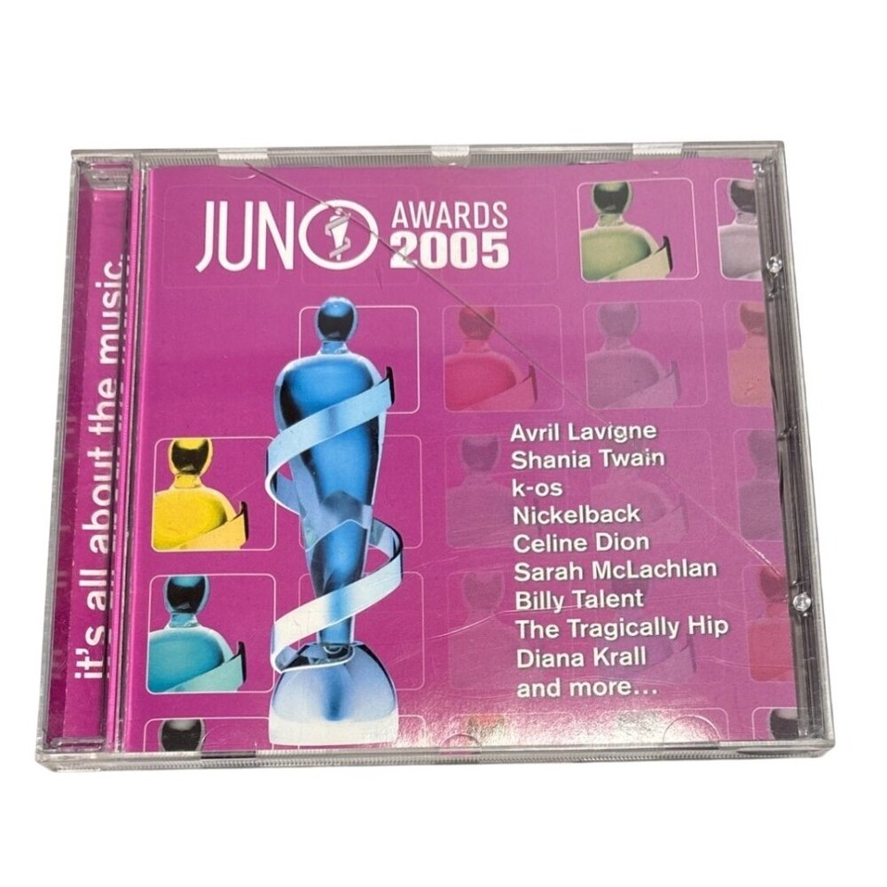 Juno Awards 2005 Compilation CD Avril Lavigne Shania Twain Nickelback & More